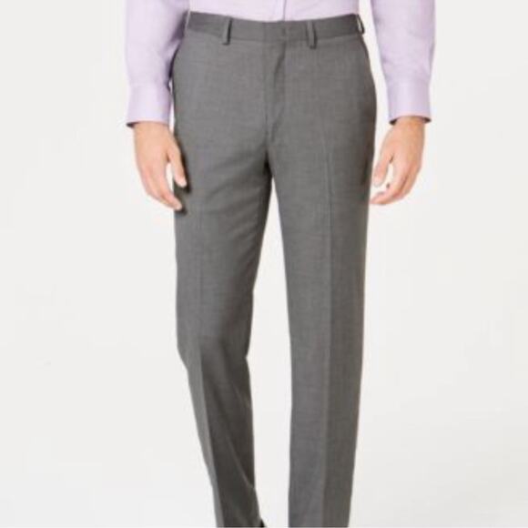 Ryan Seacrest Distinction Ultimate Moves Grey Dress Pants 33x30 - Picture 10 of 10